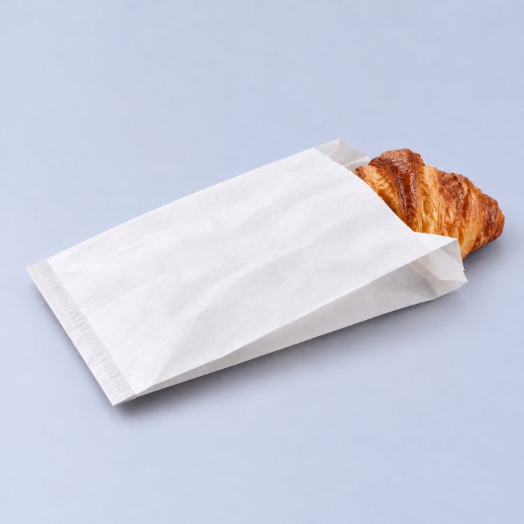 Bolsa papel blanca para boller&iacute;a